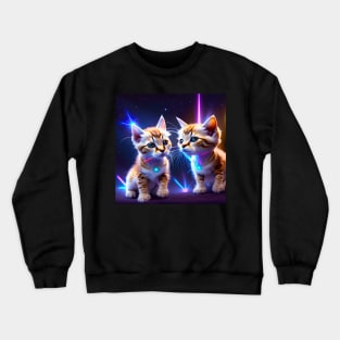 Space Cats 19 Crewneck Sweatshirt